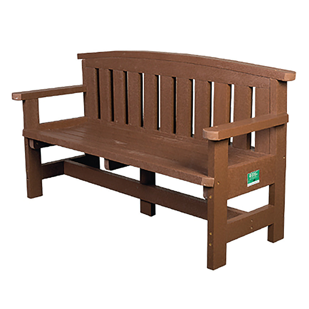 Traditional 3 Seat Bench Green