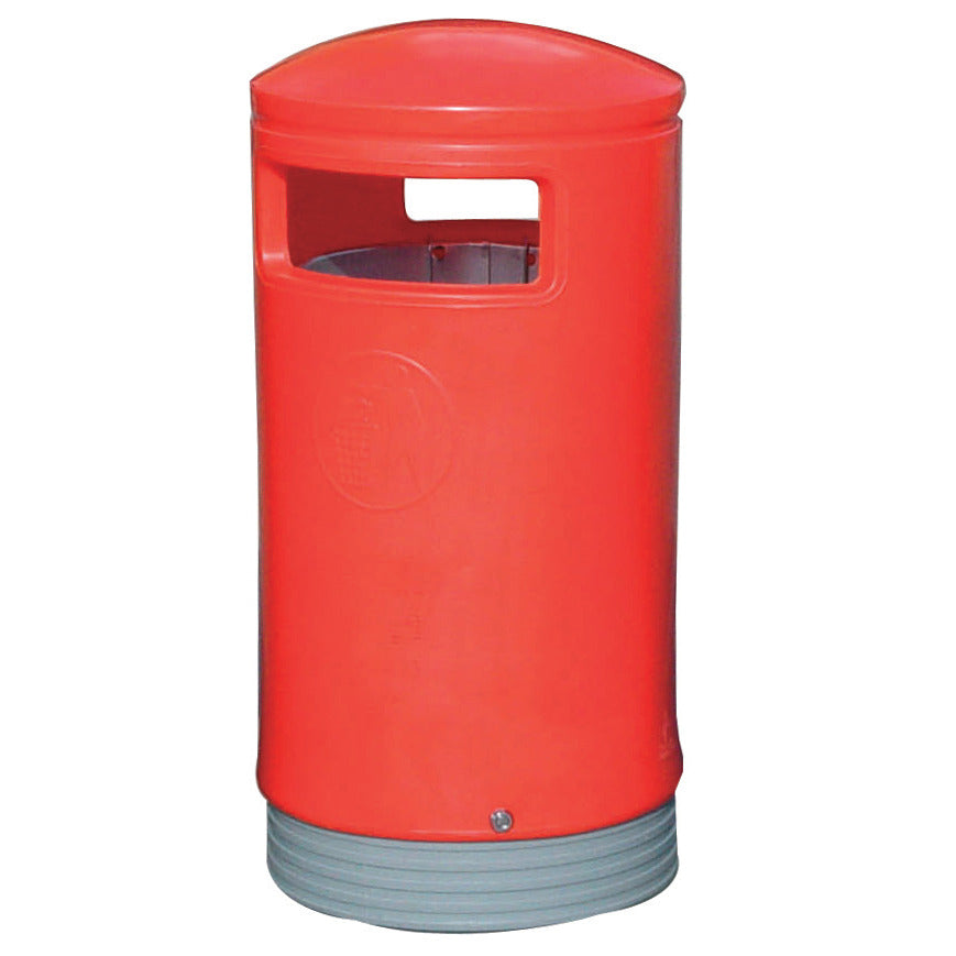 Litter Bin Hooded Top 94Ltr Red