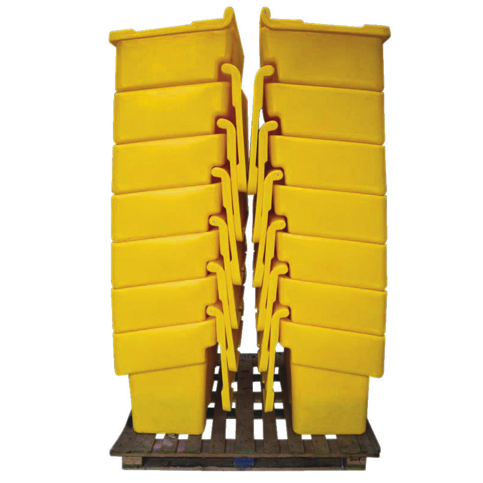 Grit Bin 200Ltr Yellow Gb200