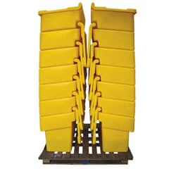 Grit Bin 200Ltr Yellow Gb200