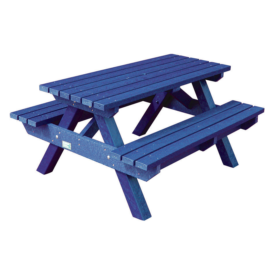 Heavy Duty Picnic Bench Blue