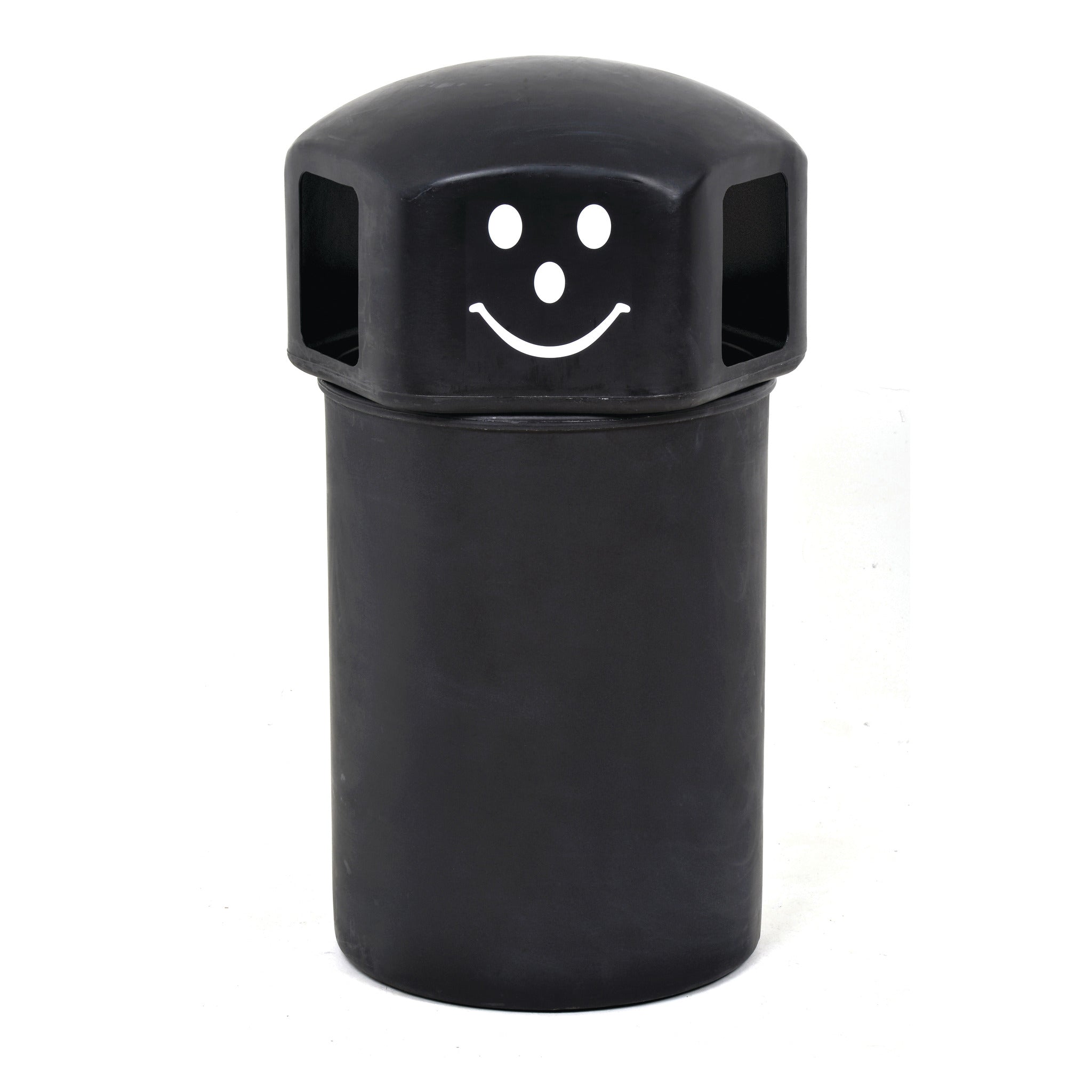 Spacebin-G.Steel Liner 145Lt Black