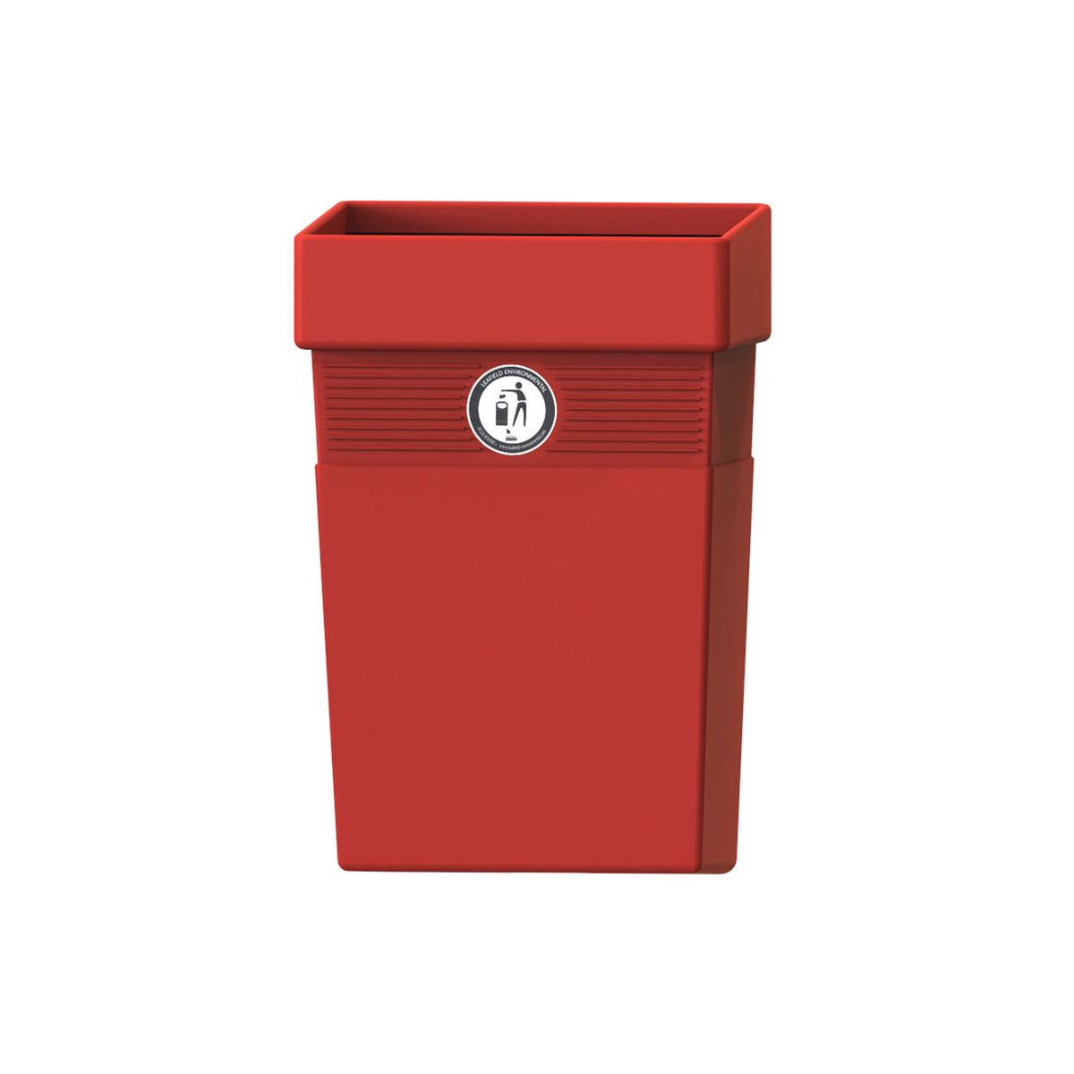 Litter Bin Regent 50 Litre Red