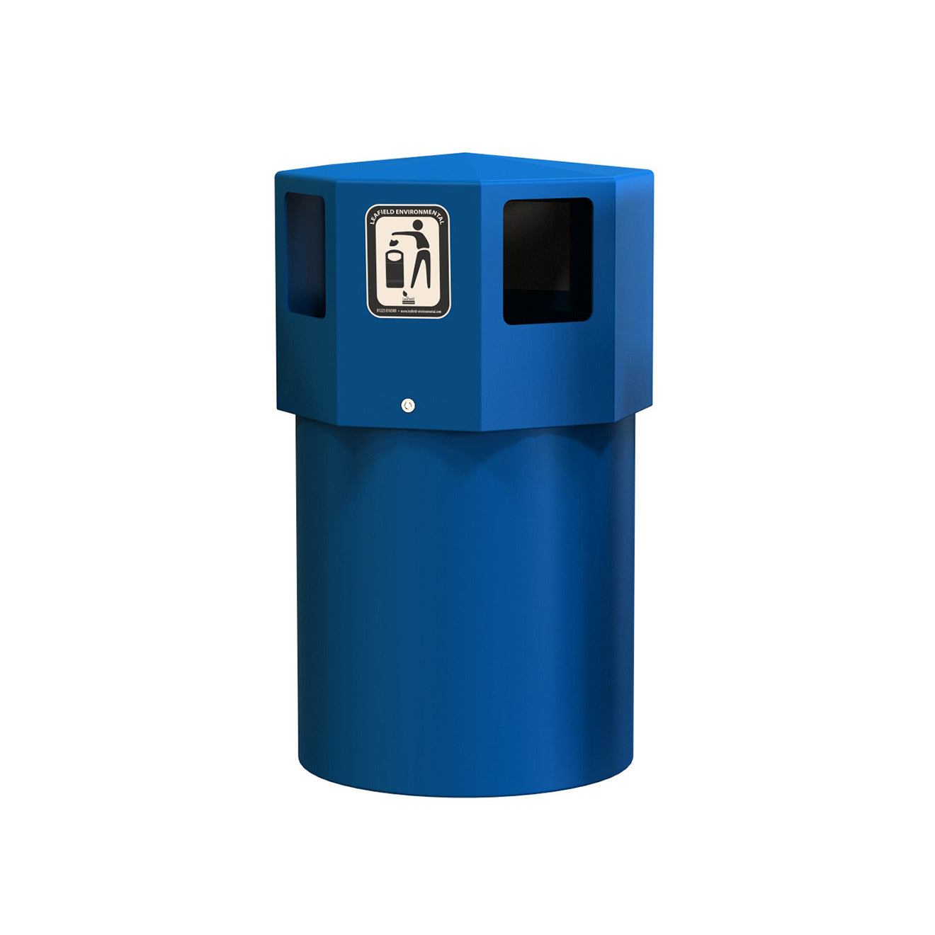 Litter Bin Maxi Octaplus Blue