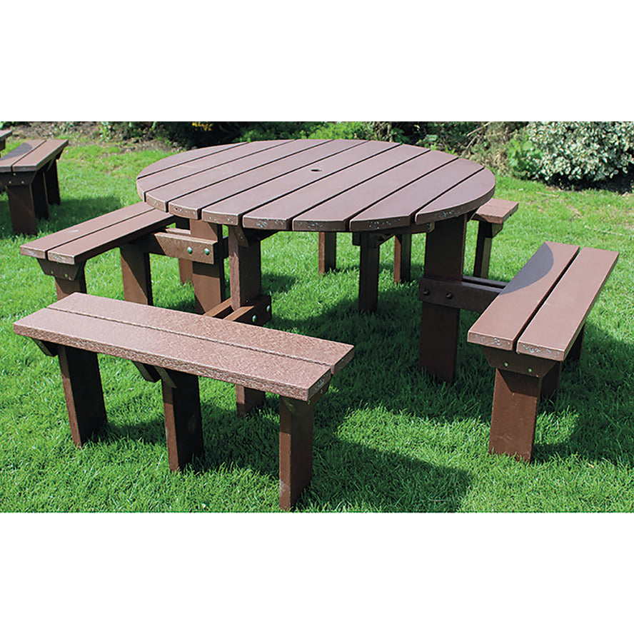 Olympic Picnic Bench Brown