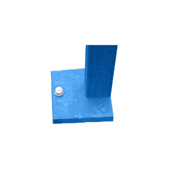 Ground Fixing Plates Blue