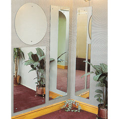 Mirror Rect Pol 900X600Mm Safety Bk