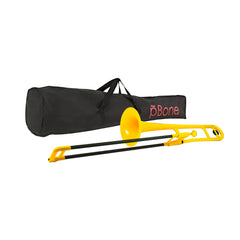 pBone plastic Bb tenor trombone - Yellow