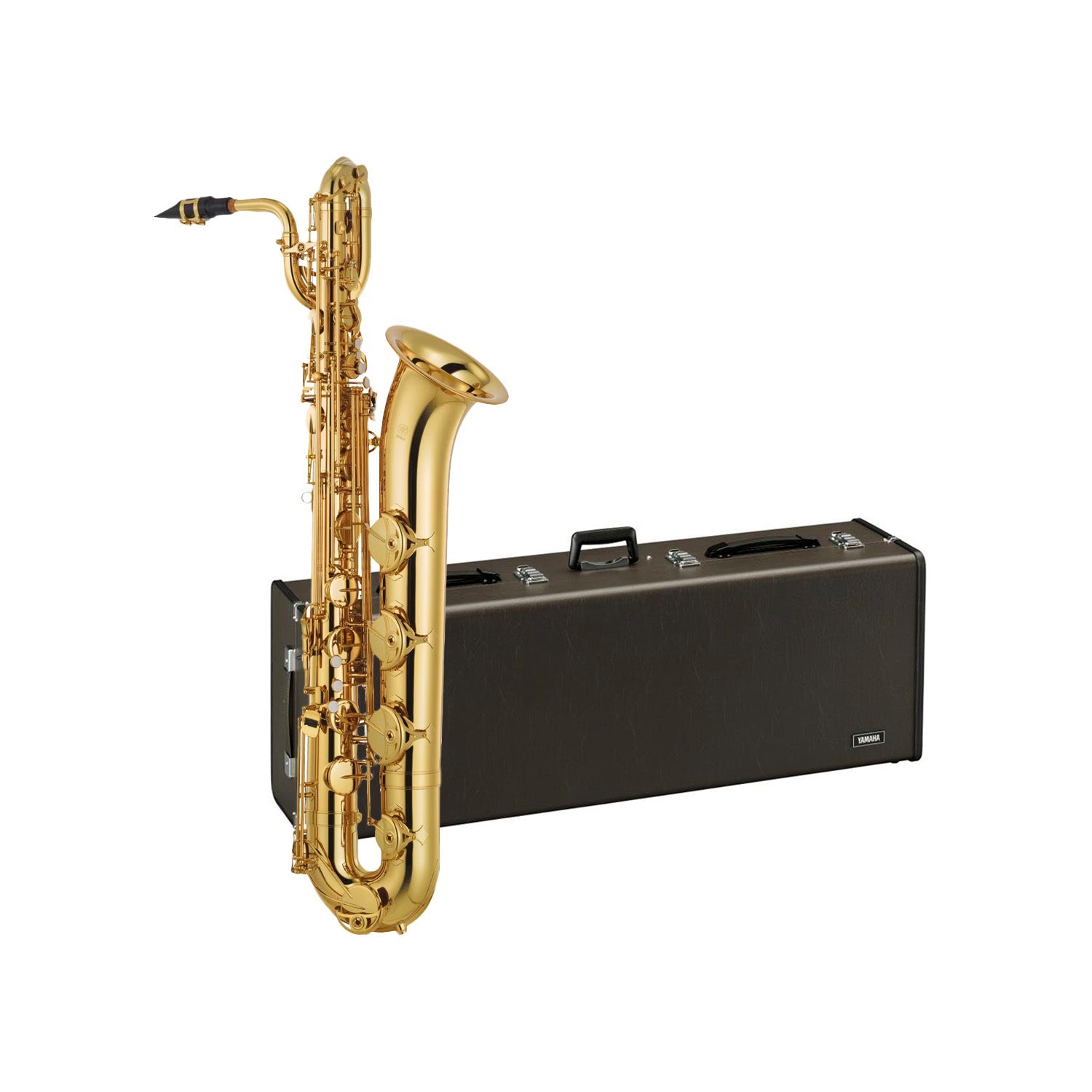Yamaha YBS480 student Eb baritone saxophone outfit