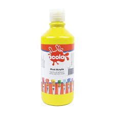 SCO ACRYLIC 500ML BRILLIANT YELLOW