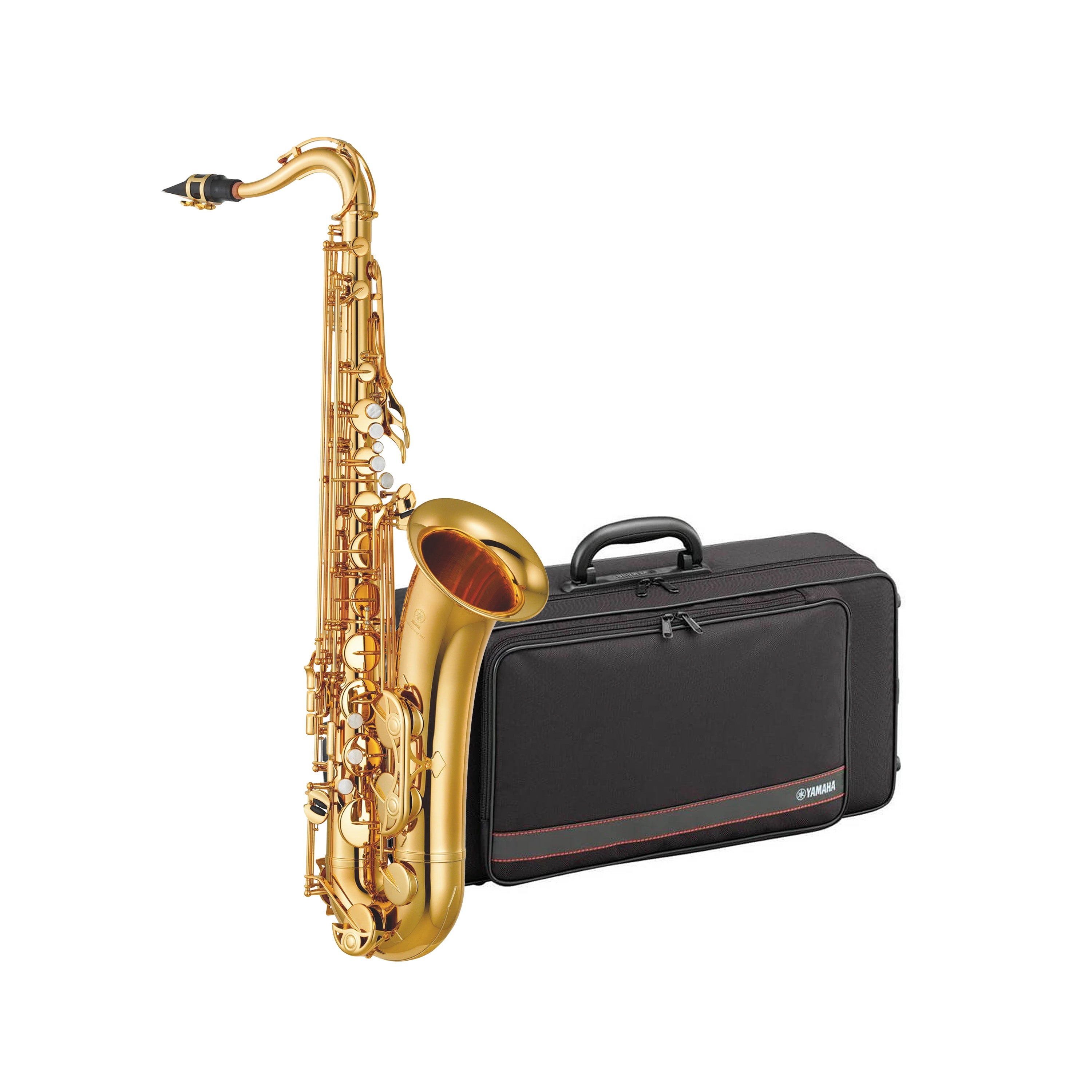 Yamaha YTS280 student Bb tenor saxophone outfit - Gold lacquer